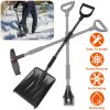 3 In 1 Snow Shovel Kit Brush Ice Scraper Collapsible Design Snow Removal for Car Truck Camping Outdoor Activities