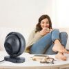 300W Space Heater with 30° Tilting Angle 3S Fast Heating Portable Desktop Electric Heater For Indoor Use With Overheat Protection Tip Over Protection