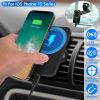 Magnetic Wireless Car Charger MagSafe Car Phone Mount Air Vent Holder 15W Wireless Charger Fit for IOS Phone 12/13/14 Series and QI-Enabled Phones wit