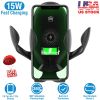 Wireless Car Charger 15W Qi Fast Charging Car Mount Air Vent Phone Holder Fit for iPhone 13/12/Pro Fit for Samsung S20/S10/S10+