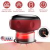 Electric Cupping Therapy Massager Electric Back Scraping Machine Vacuum Therapy Cupping Therapy Device with 12 Levels Temperature and Suction