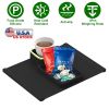 Couch Arm Cup Holder Tray Anti-spill Anti-slip Silicone Armrest Remote Snack Organizer for Coffee Cups Beer Bottles Cans