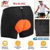 Men\'s Cycling Underwear Shorts 3D Padded Bike Underwear Shorts Breathable Moisture Absorbing Quick Dry
