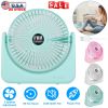 6.5in Desk Fan USB Powered 2 Speeds Table Cooling Fan Tilt Quiet Desktop Fan for Bedroom Office