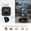 Wireless Doorbells Rings IP55 Waterproof 984ft Cordless Doorbell Chimes 55 Chimes W/1  Plug Receiver for Office Apartment House