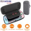 Carrying Case Compatible with Nintendo Switch EVA Hard Shell Console Storage  Bag Pouch Case w/ 10 Game Catridge Slots
