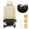 Universal Car Seat Cushion Cover Breathable Car Front Seat Cover Pad Mat Filling Bamboo Charcoal w/ Non-Slip Bottom and Storage Pockets