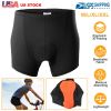 Men\'s Cycling Underwear Shorts 3D Padded Bike Underwear Shorts Breathable Moisture Absorbing Quick Dry