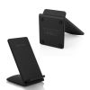 Qi Wireless Charger 10W Fast Charging Pad Stand Dual Coils Compatible with 7.5W 5W for iPhone XS/XS Max/XS/X Galaxy S10 /S9+ /S8 Google Nexus 6