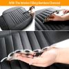 Universal Car Seat Cushion Cover Breathable Car Front Seat Cover Pad Mat Filling Bamboo Charcoal w/ Non-Slip Bottom and Storage Pockets