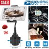 Universal Phone Cup Holder Gooseneck Car Phone Mount 360°Adjustable Cradle Stand