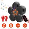 Music Boxing Machine Electronic Wall Target Punching Pad LED Lighted Sandbag Boxing Training Machine Exercise Equipment with Kids Boxing Gloves