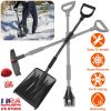 3 In 1 Snow Shovel Kit Brush Ice Scraper Collapsible Design Snow Removal for Car Truck Camping Outdoor Activities