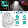 Wireless LED Spotlight 90 ° Motion Sensor Night Lamp 360°Rotate Cordless Stairs Lights Battery Operated w/23ft Sensing Range for Closet Bathroom
