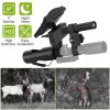 Night Vision Scope Digital Camera Infrared Rifle Scope 850nm Hunting Scope System w/ IR Torch System 5” Monitor
