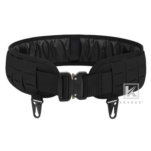 KRYDEX Tactical Laser MOLLE Orion Belt Padded Battle Belt Inner 1.75"*Outer 3" 2 in 1 Low Profile Modular Shooting Patrol Belt