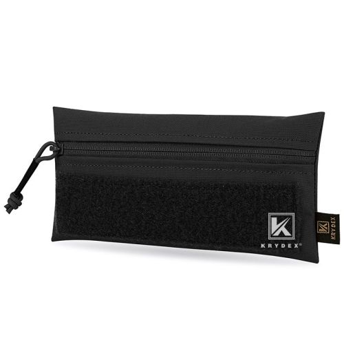 KRYDEX Tactical MK3 MK4 Vest Candy Front Panel Pouch W/ Loop & Hook 4*8" Zipper Pocket For MK3 MK4 Ready Chest Rig Plate Carrier