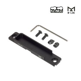 Airsoft M300B M300V Surefire Flashlight Upgrad Metal M300V-IR Weapon Gun Strobe LED Light Fit 20mm Rail Hunting Rifle Torch (Color: M-LOK BK)